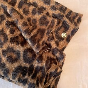 Michael Kors leopard infinity scarf